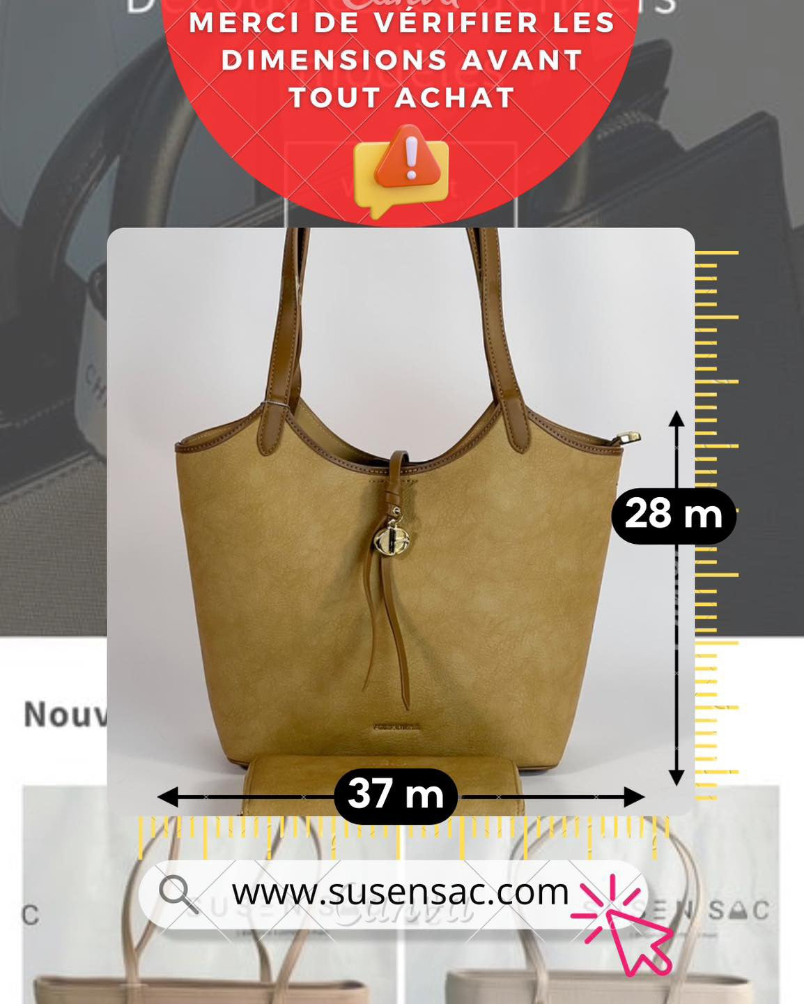 Sac à main Chrisbella avec porte-monnaie – Élégance et praticité au quotidien