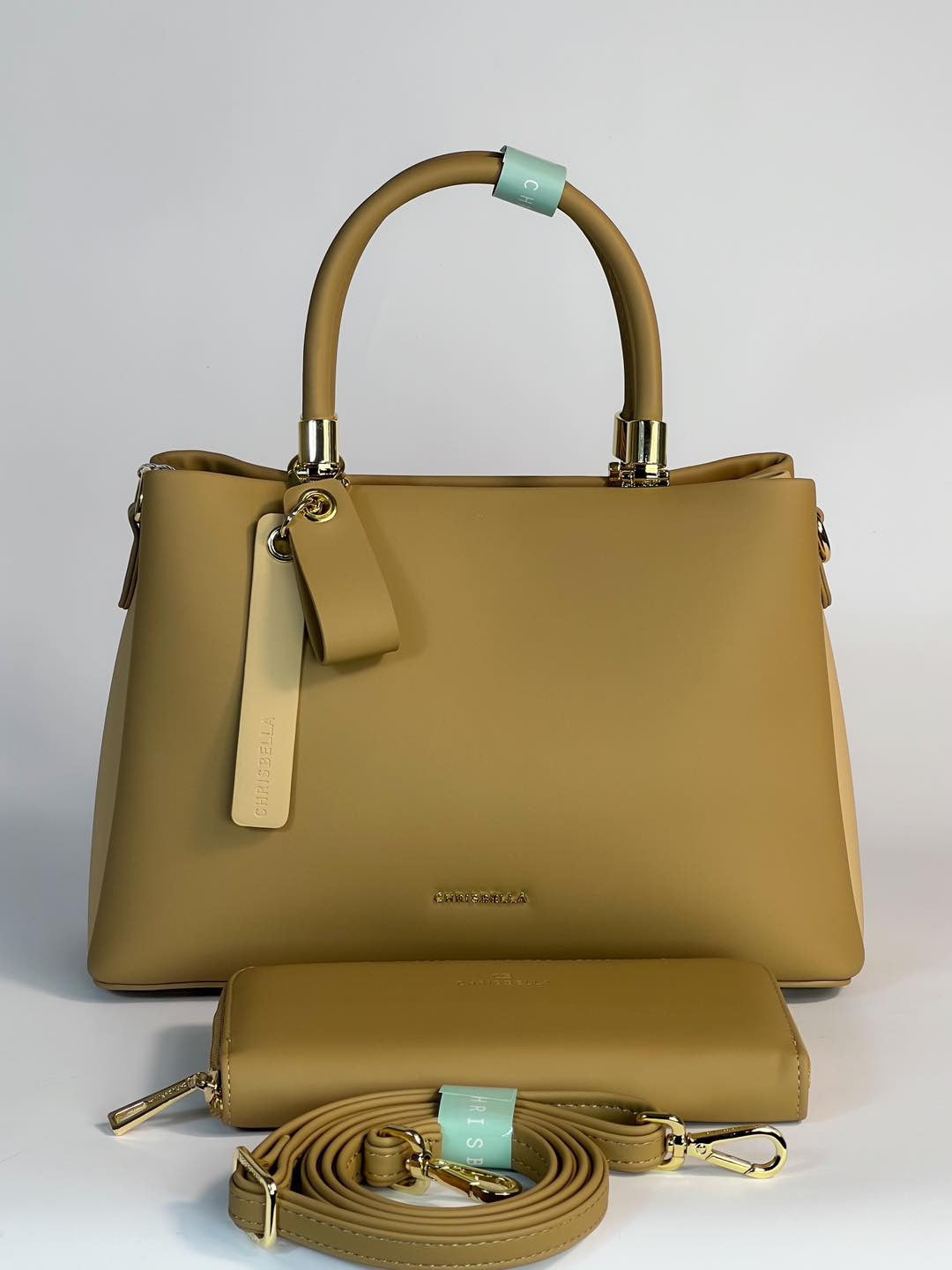 Sac à main Chrisbella avec pochette assortie – Élégance et praticité