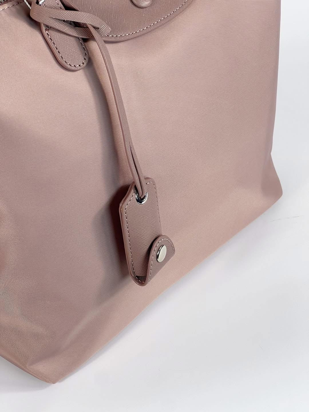 Sac épaule Bagco — style Longchamp, léger et déperlant
