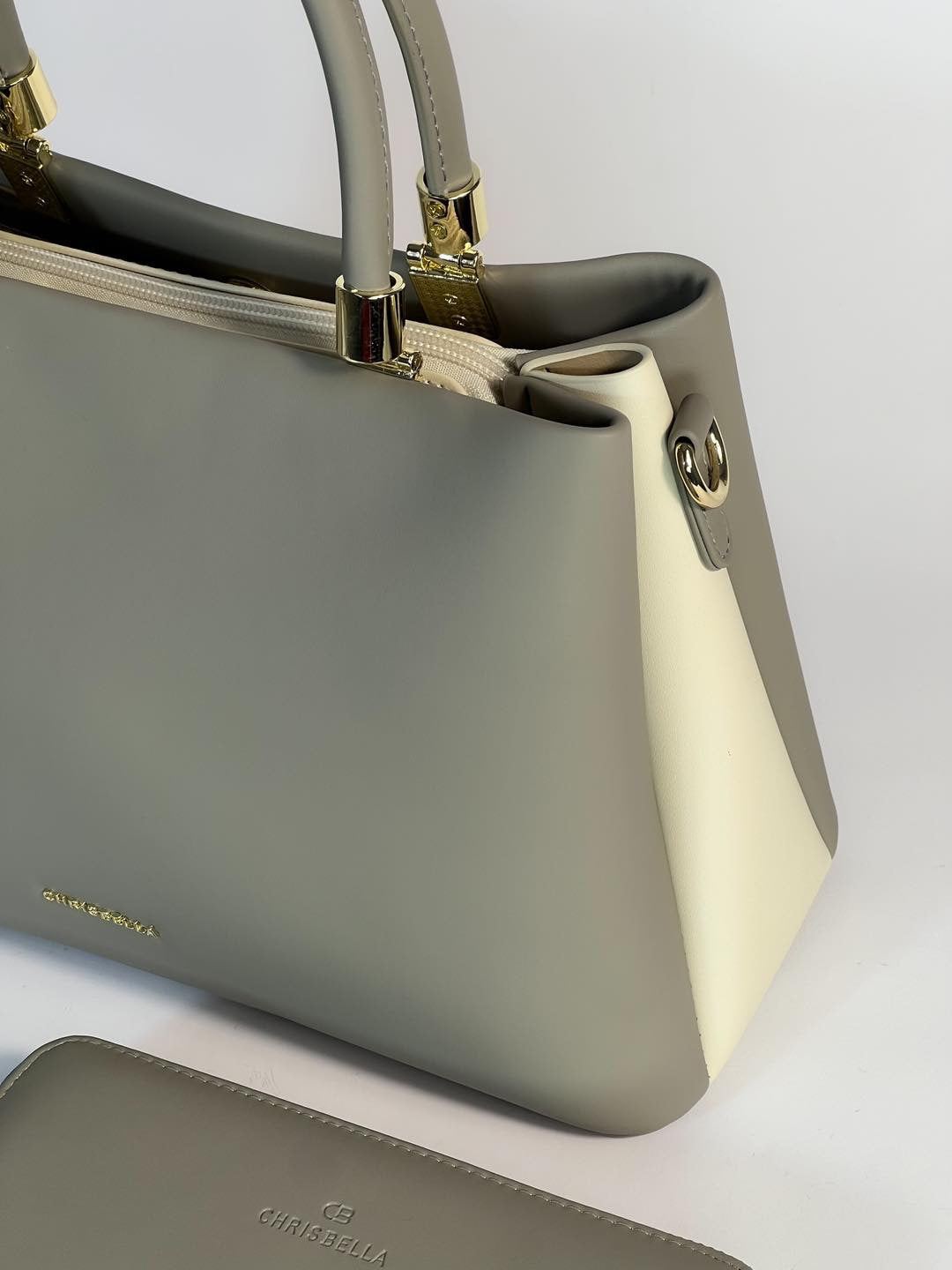 Sac à main Chrisbella avec pochette assortie – Élégance et praticité
