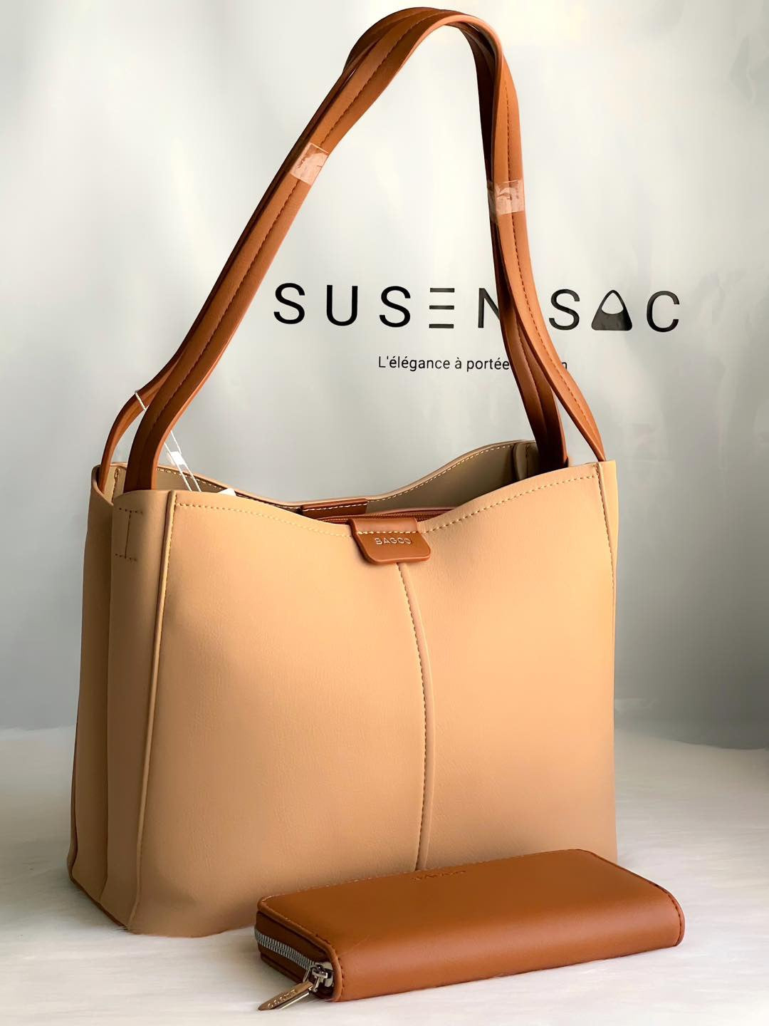 Sac Bagco avec porte-monnaie assorti