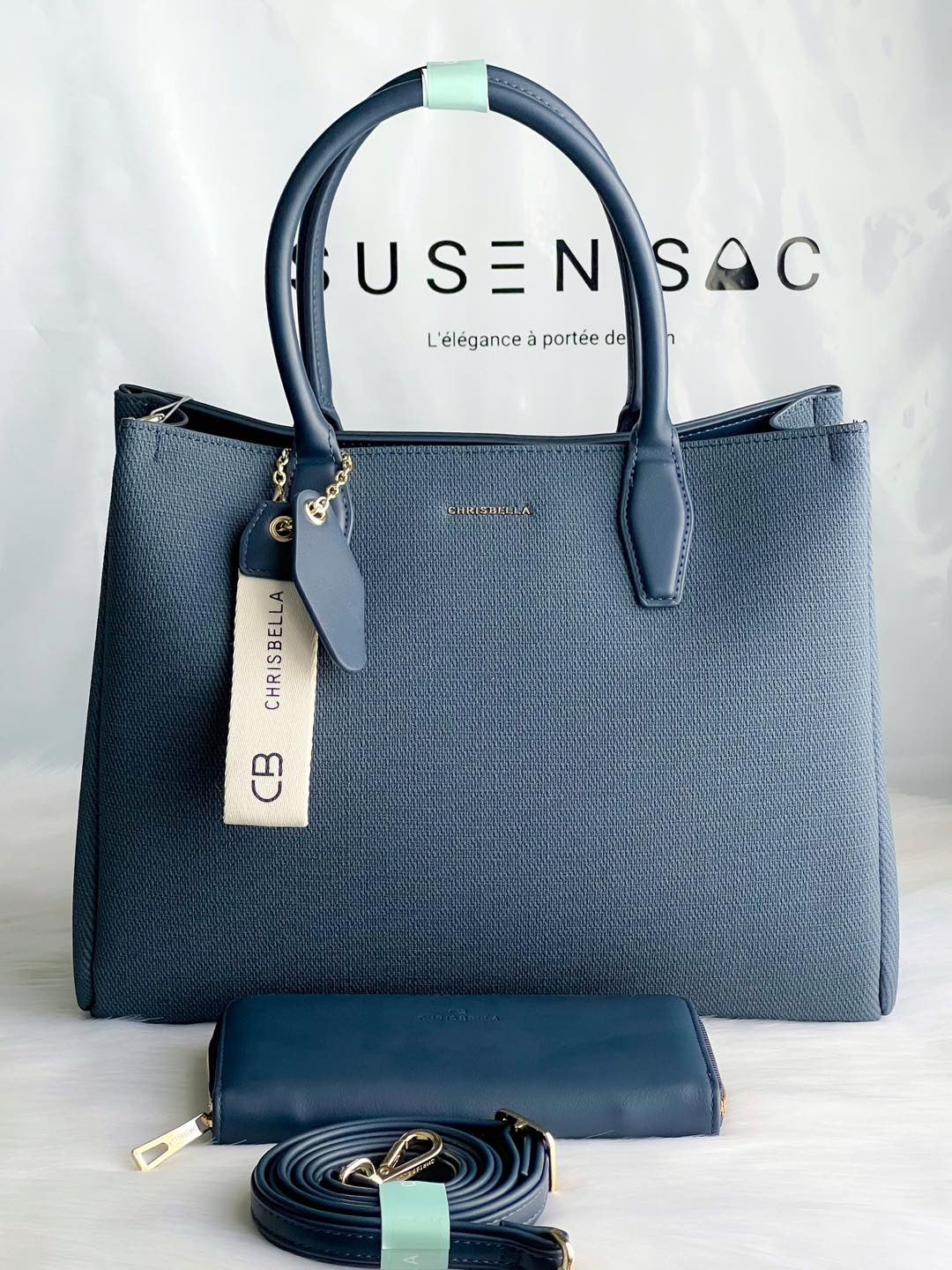 Collection Été 2025 sac à main + pochette Chrisbella – Élégance naturelle et fonctionnalité