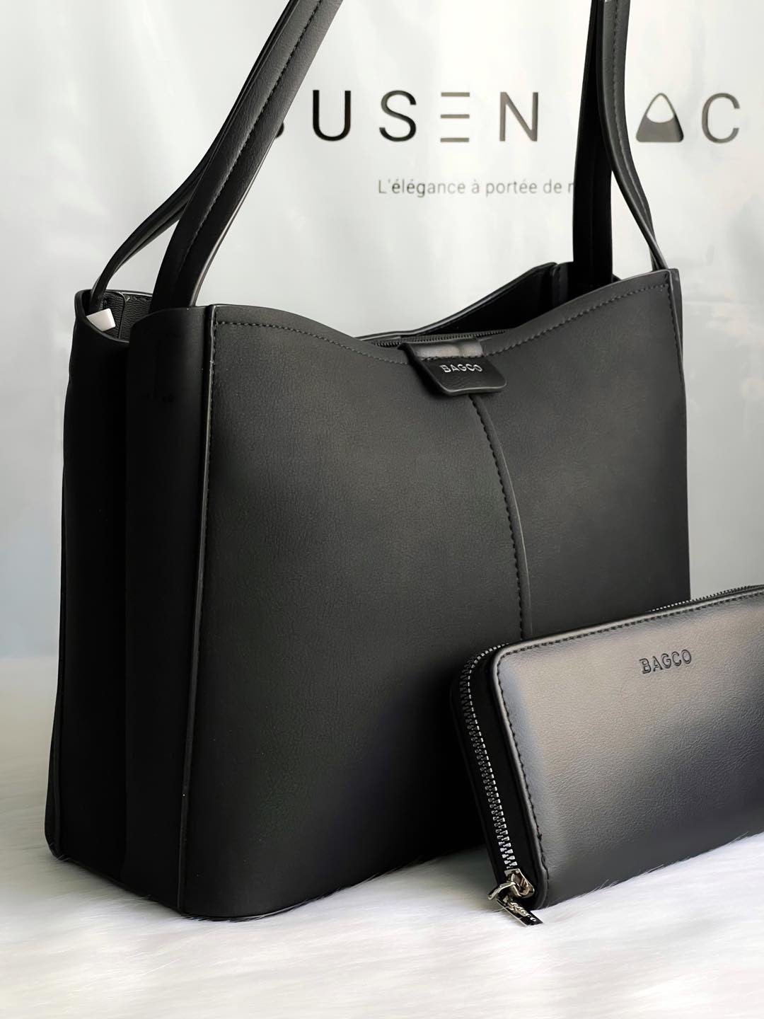 Sac Bagco avec porte-monnaie assorti