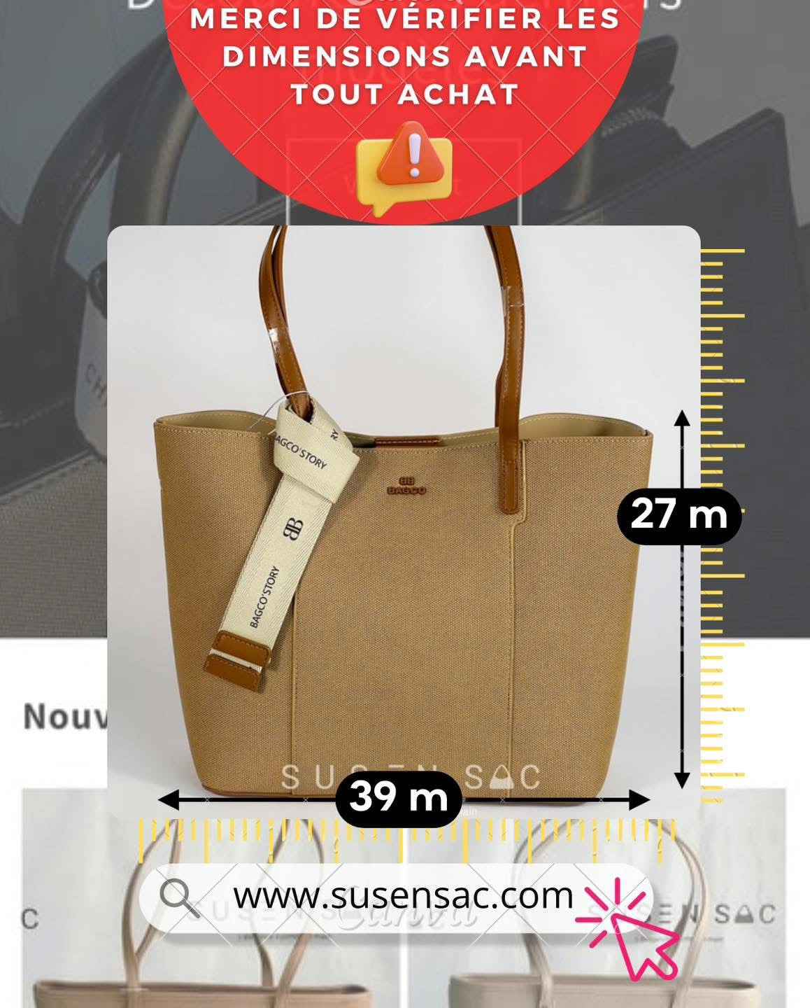 Sac à main BAGCO – Élégance et polyvalence