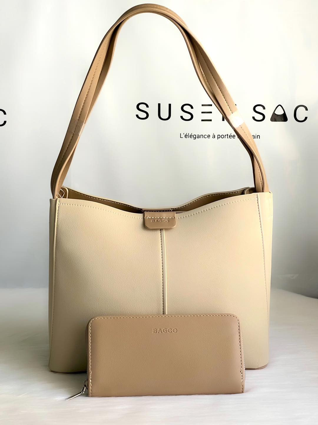 Sac Bagco avec porte-monnaie assorti