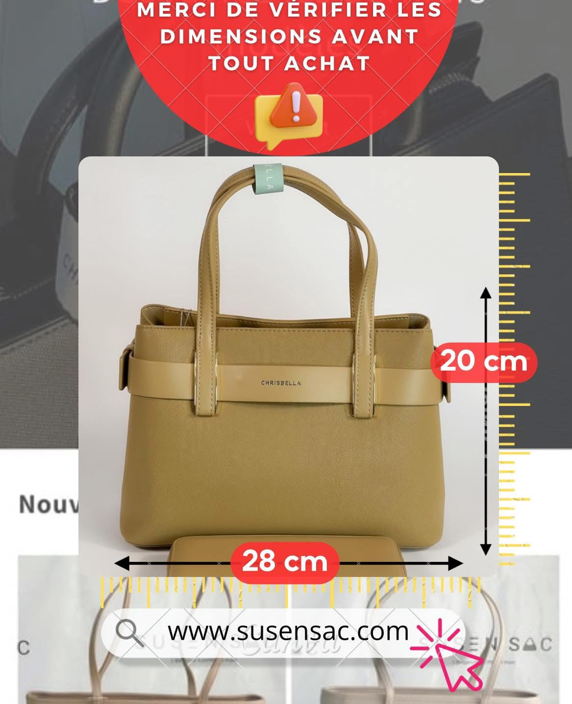 Sac à main Chrisbella – Chic et pratique du quotidien