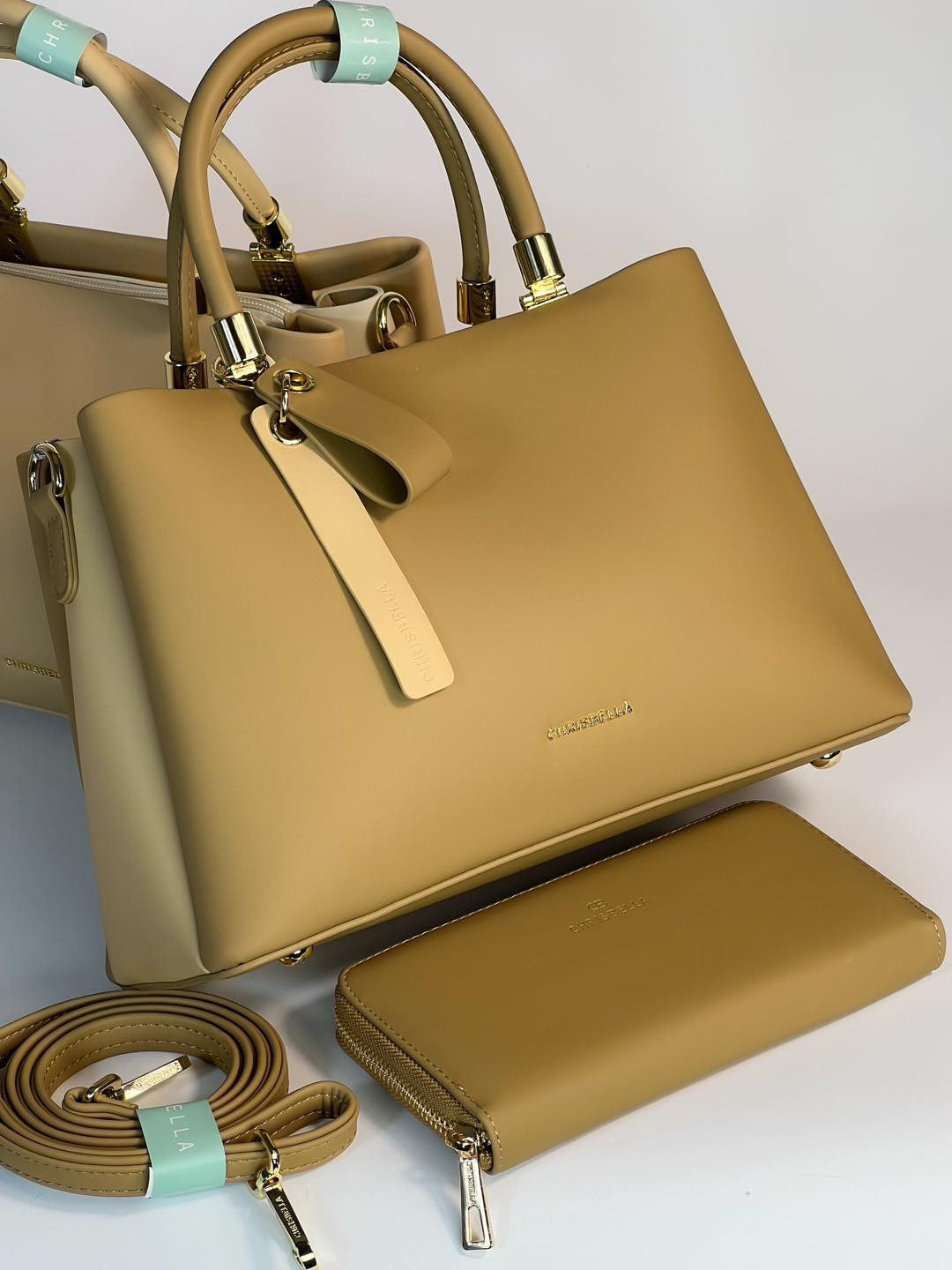 Sac à main Chrisbella avec pochette assortie – Élégance et praticité