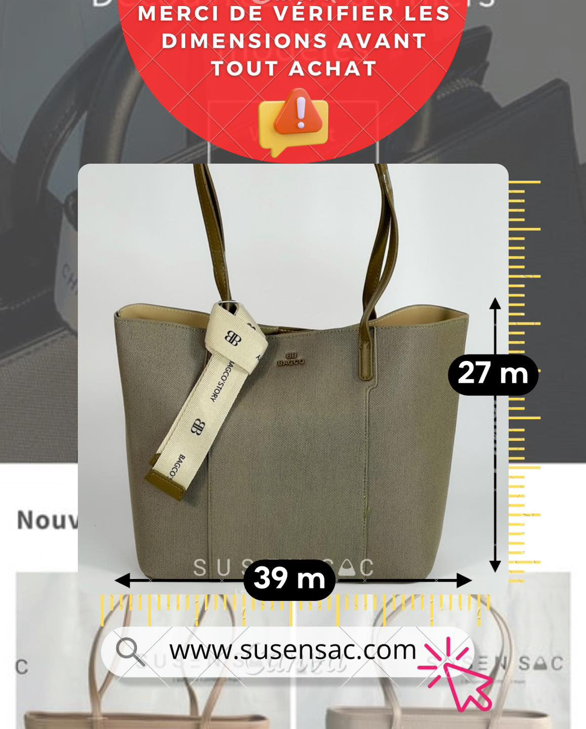 Sac à main BAGCO – Élégance et polyvalence