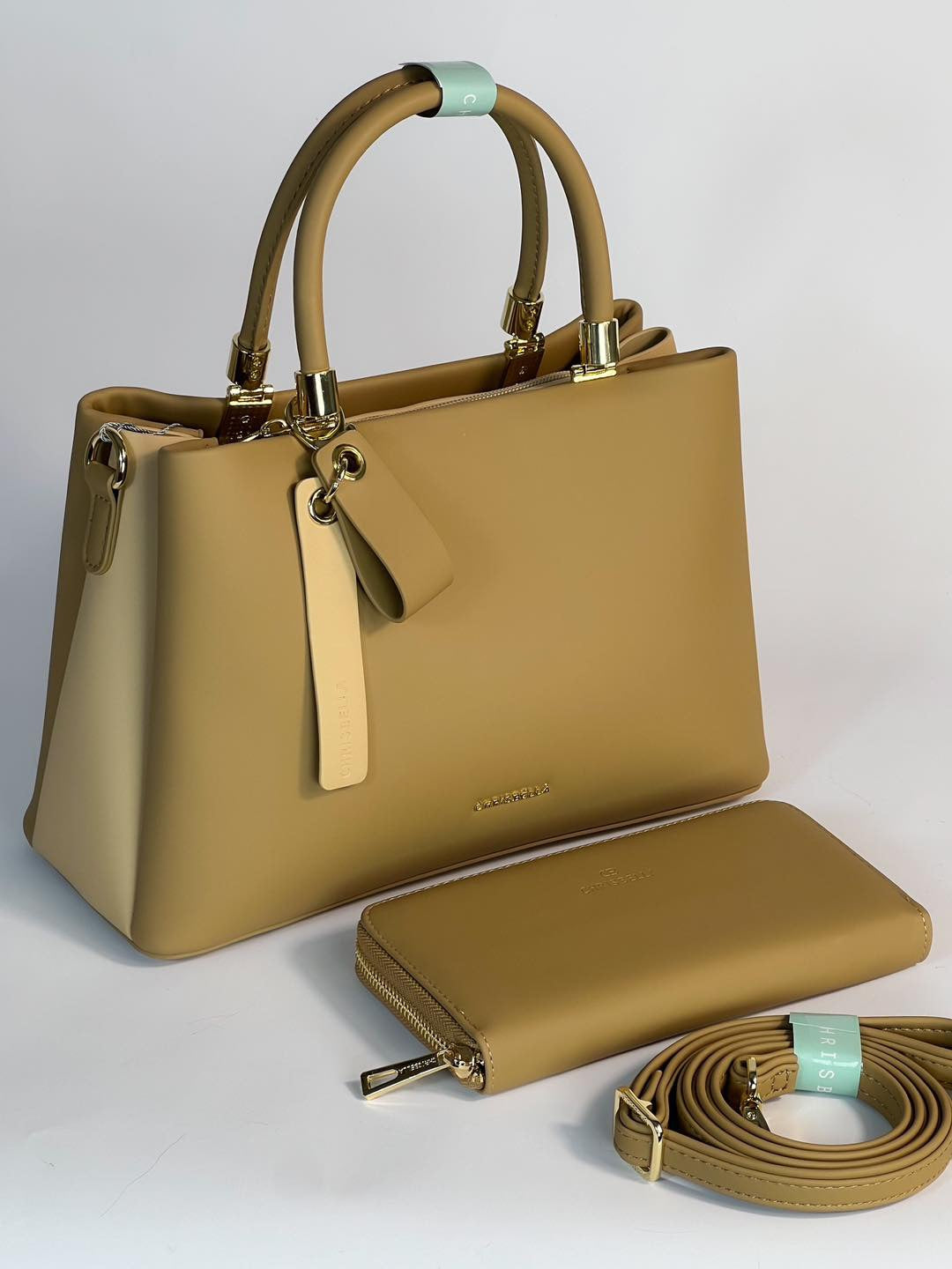 Sac à main Chrisbella avec pochette assortie – Élégance et praticité