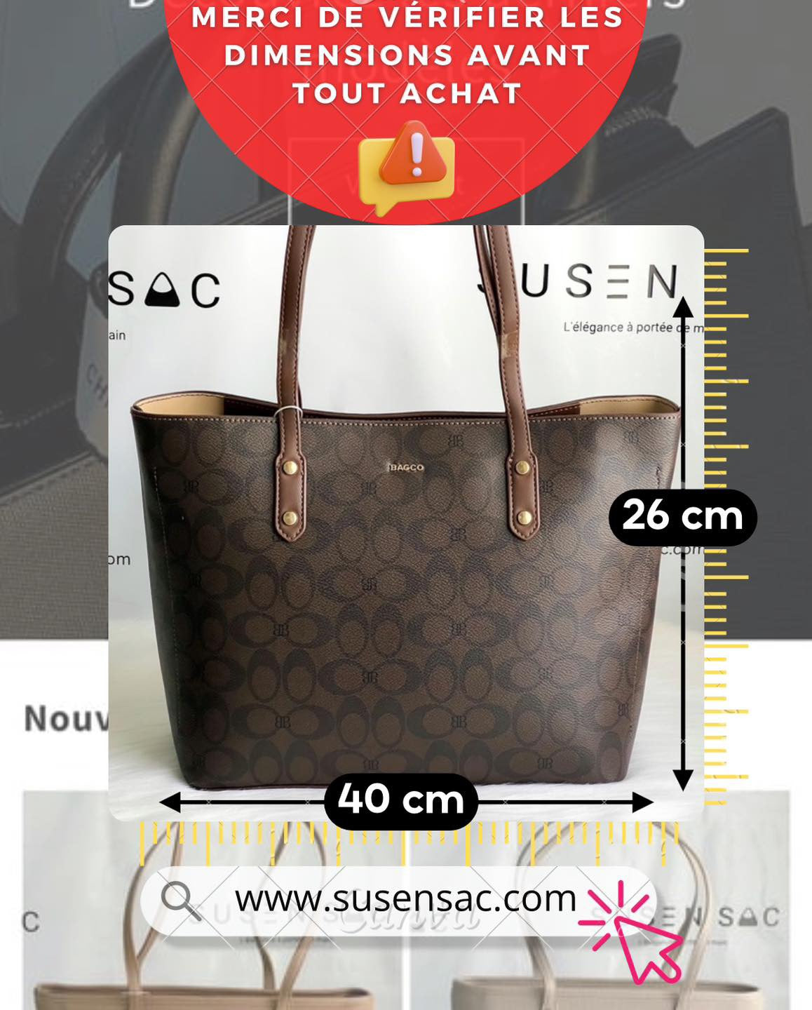 Set 3 pièces Bagco – Élégance et polyvalence au quotidien