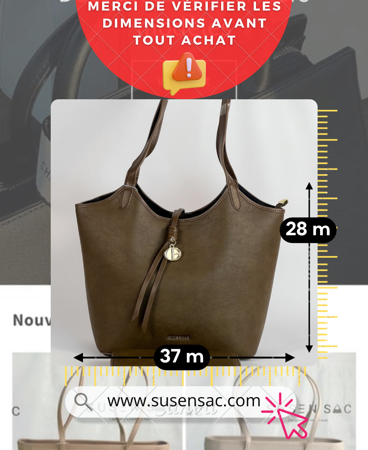 Sac à main Chrisbella avec porte-monnaie – Élégance et praticité au quotidien