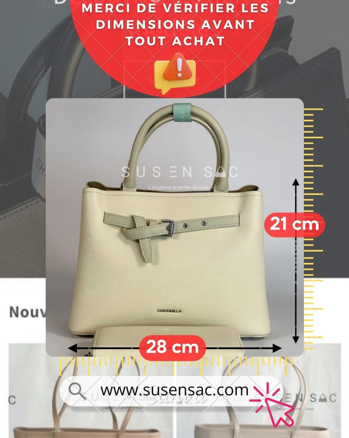 Sac à main Chrisbella – Élégance et praticité au quotidien
