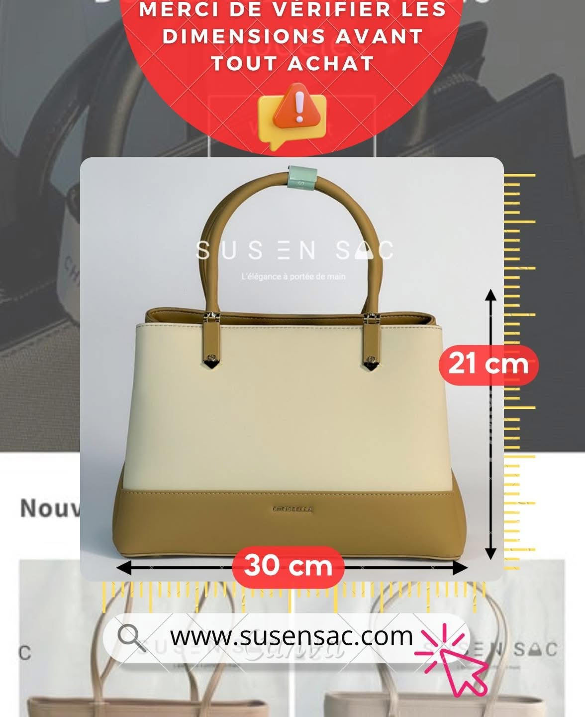 Sac à main Chrisbella – Élégance et raffinement