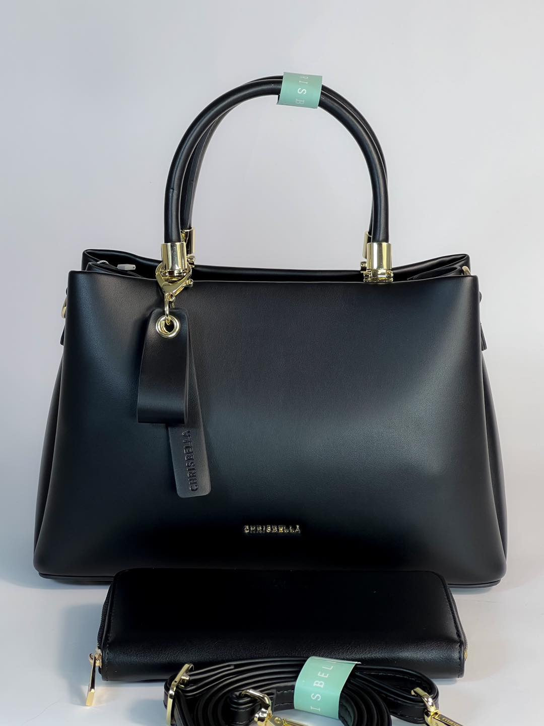 Sac à main Chrisbella avec pochette assortie – Élégance et praticité