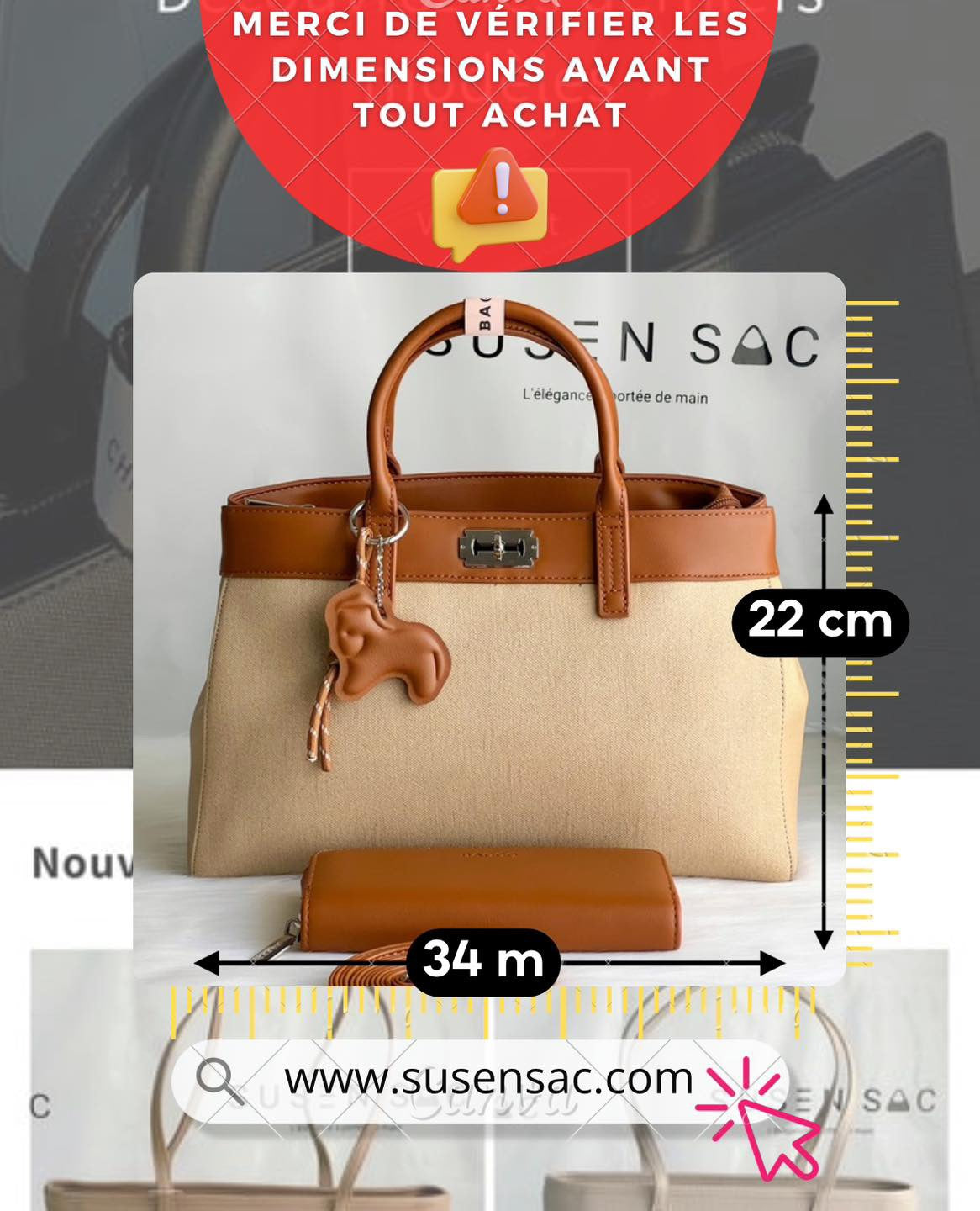 Sac à Main Élégance Structurée – BAGCO