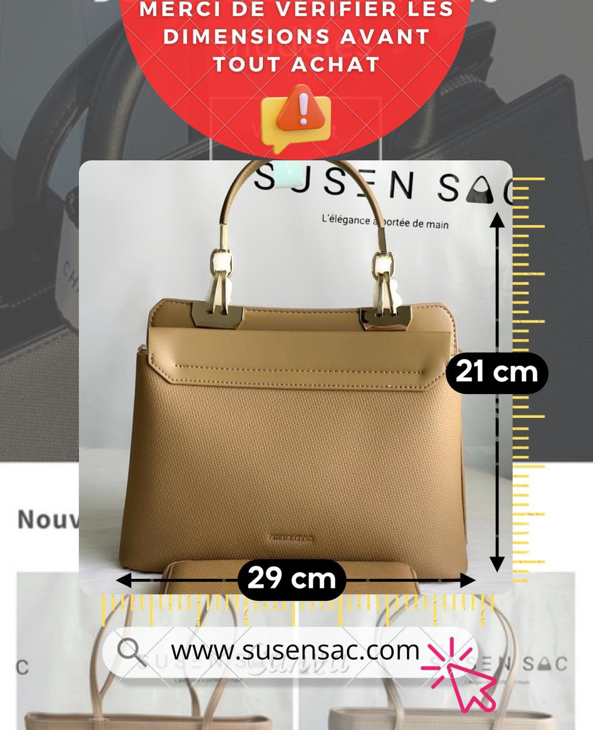 Sac à main Chrisbella – Élégance & Praticité au quotidien