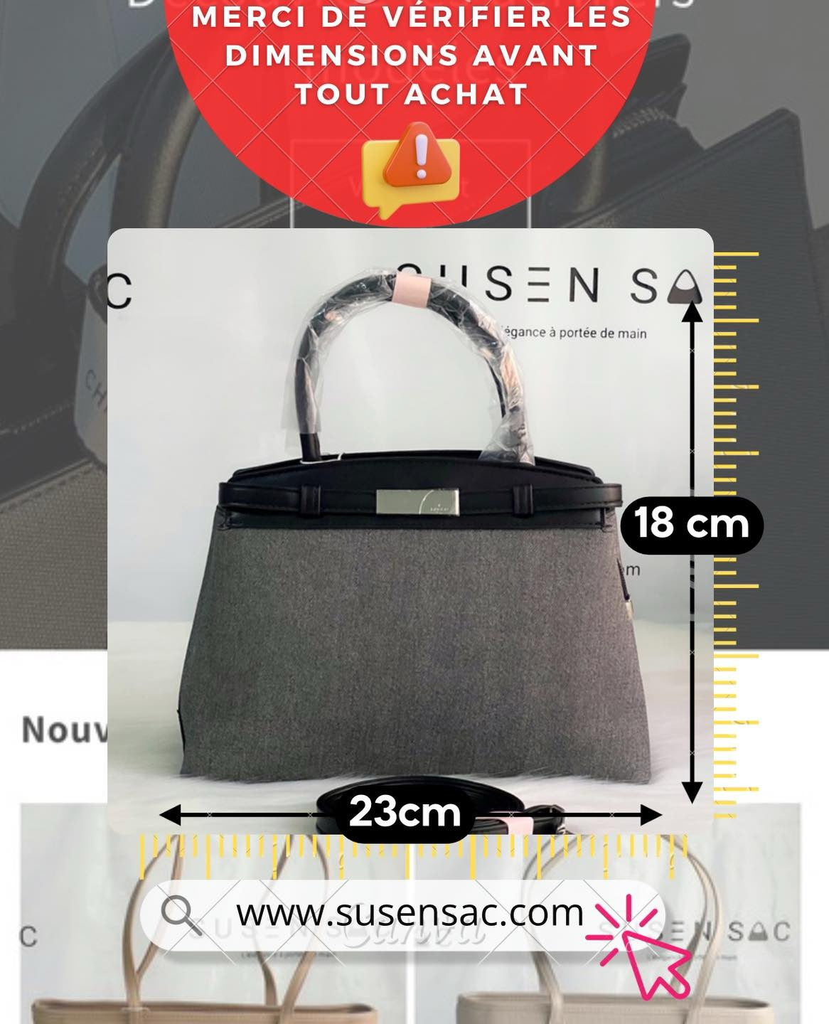 Sac à main Bagco – Élégance intemporelle au quotidien