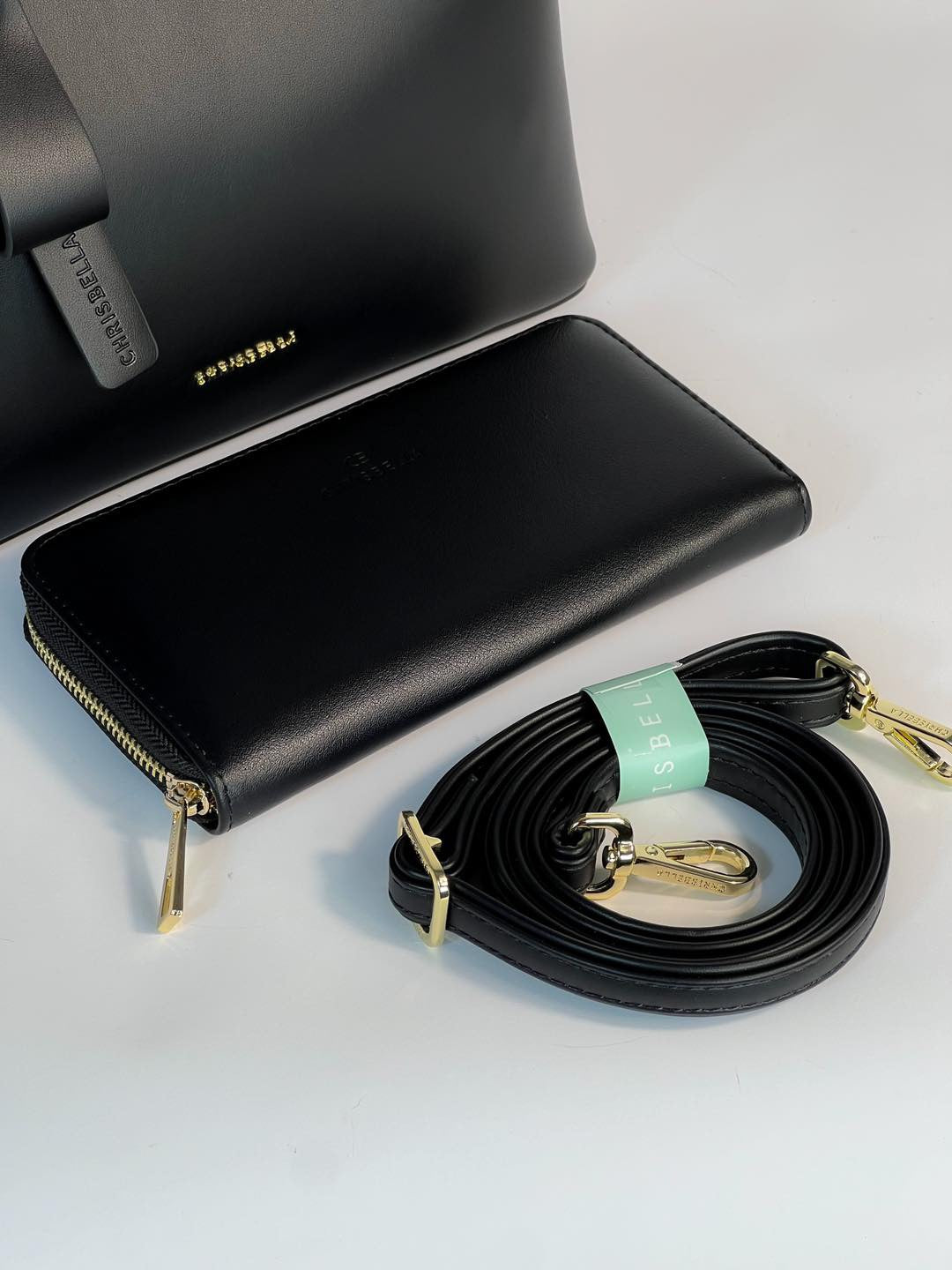 Sac à main Chrisbella avec pochette assortie – Élégance et praticité