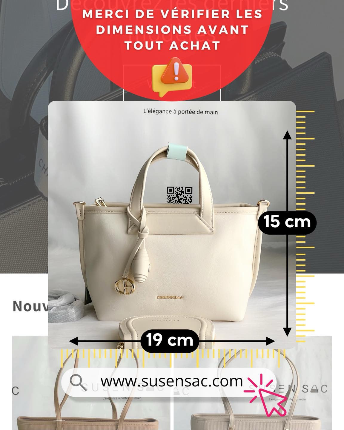 Sac à main Chrisbella – Élégance & Fonctionnalité
