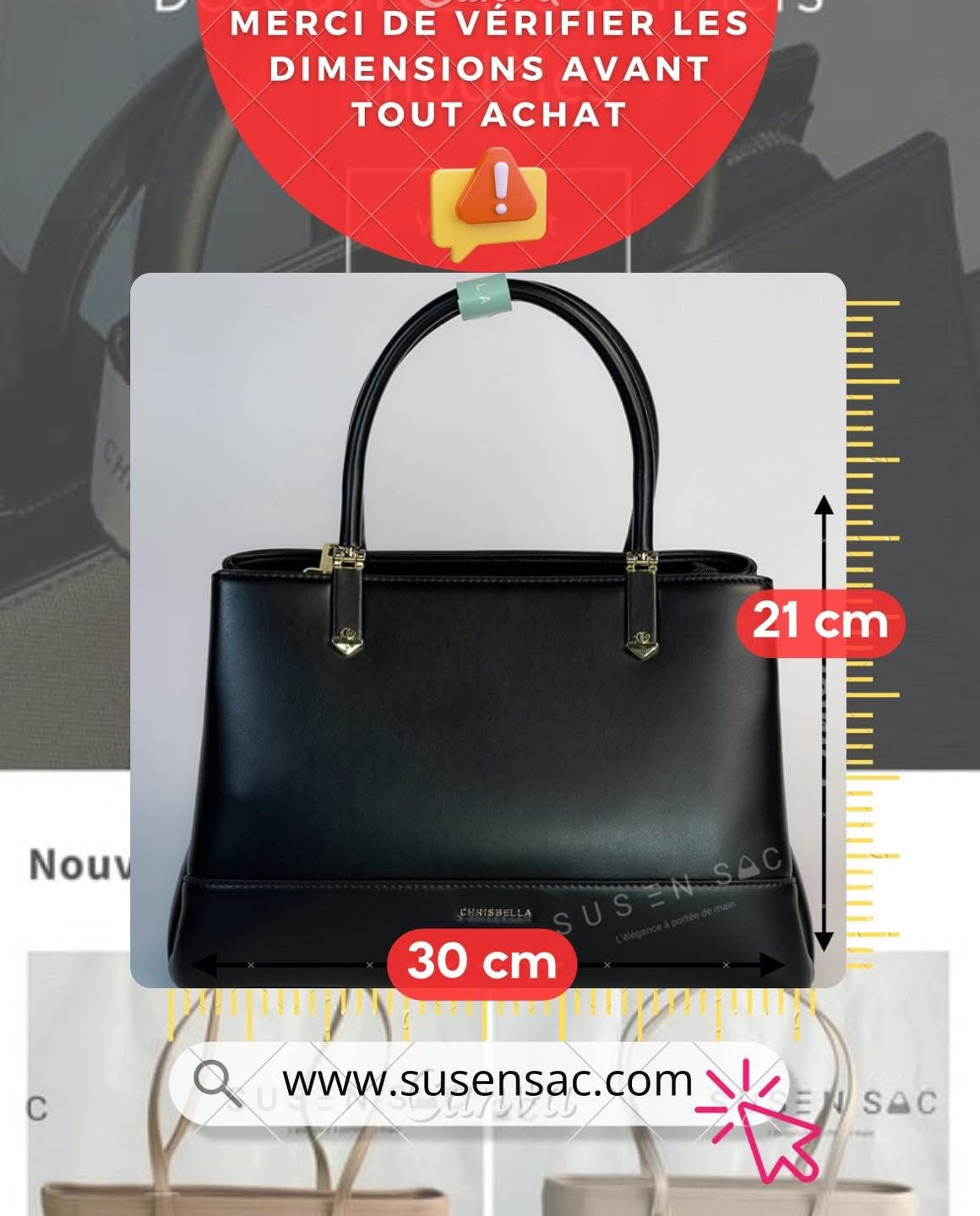 Sac à main Chrisbella – Élégance et raffinement