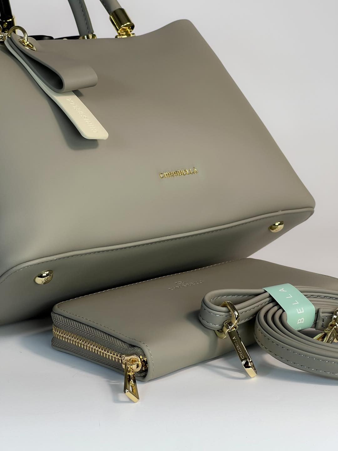 Sac à main Chrisbella avec pochette assortie – Élégance et praticité