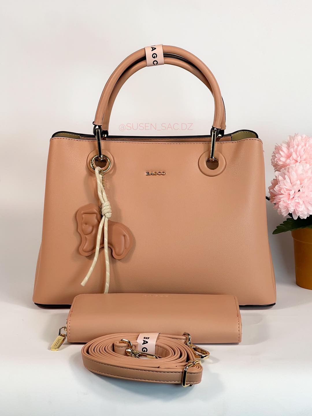 Sac à Main BAGCO – Élégance Nude – SUSEN SAC