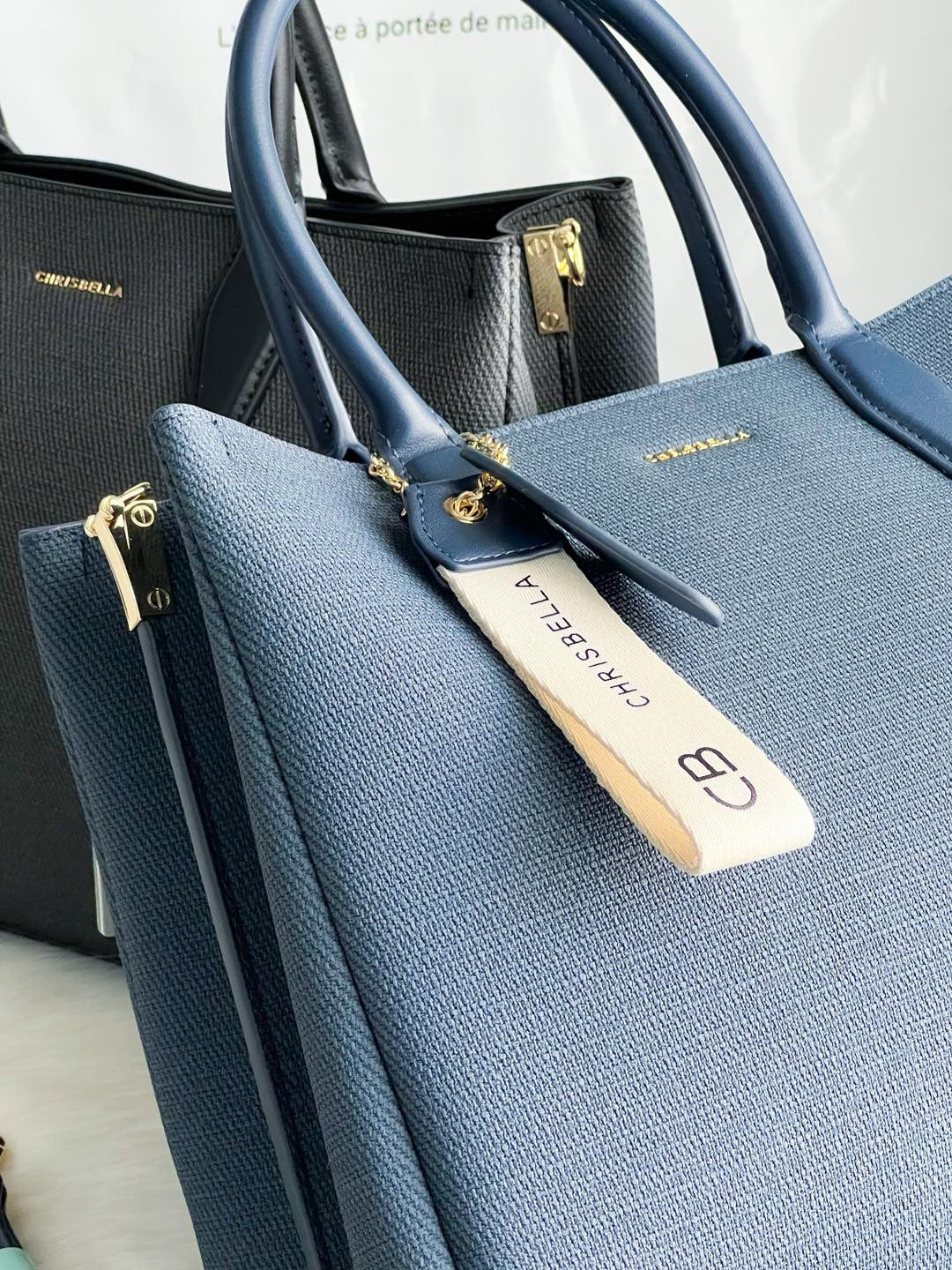 Collection Été 2025 sac à main + pochette Chrisbella – Élégance naturelle et fonctionnalité