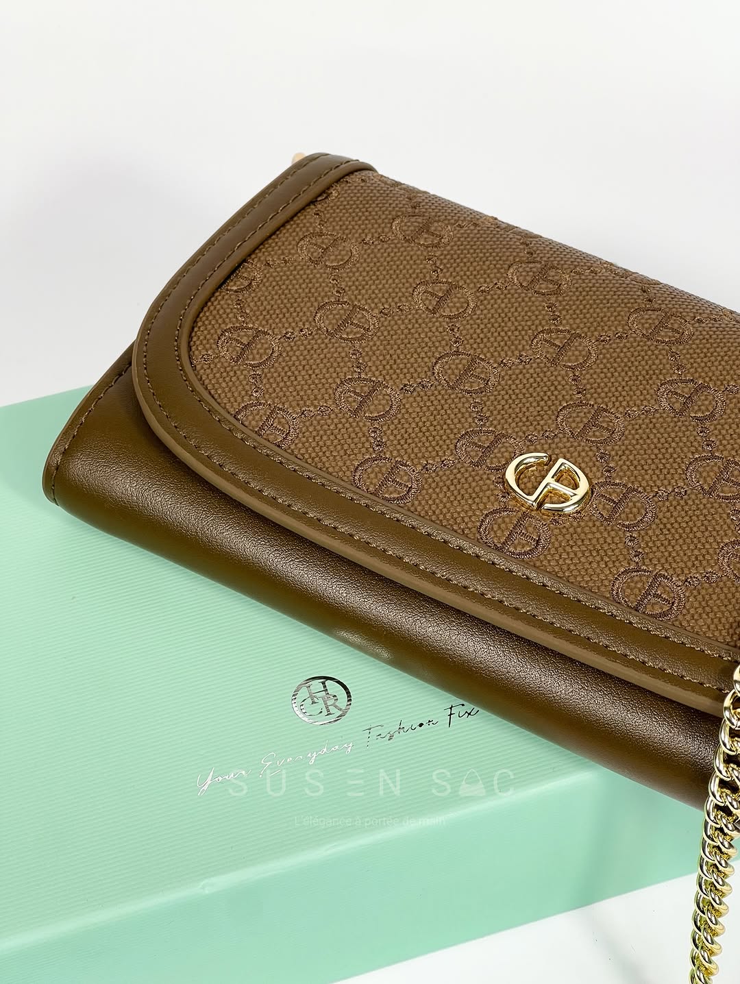 Sac Bandoulière Chrisbella Signature – Chaîne Élégante & Fermoir Raffiné