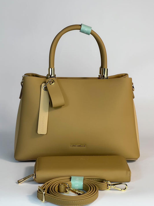 Sac à main Chrisbella avec pochette assortie – Élégance et praticité