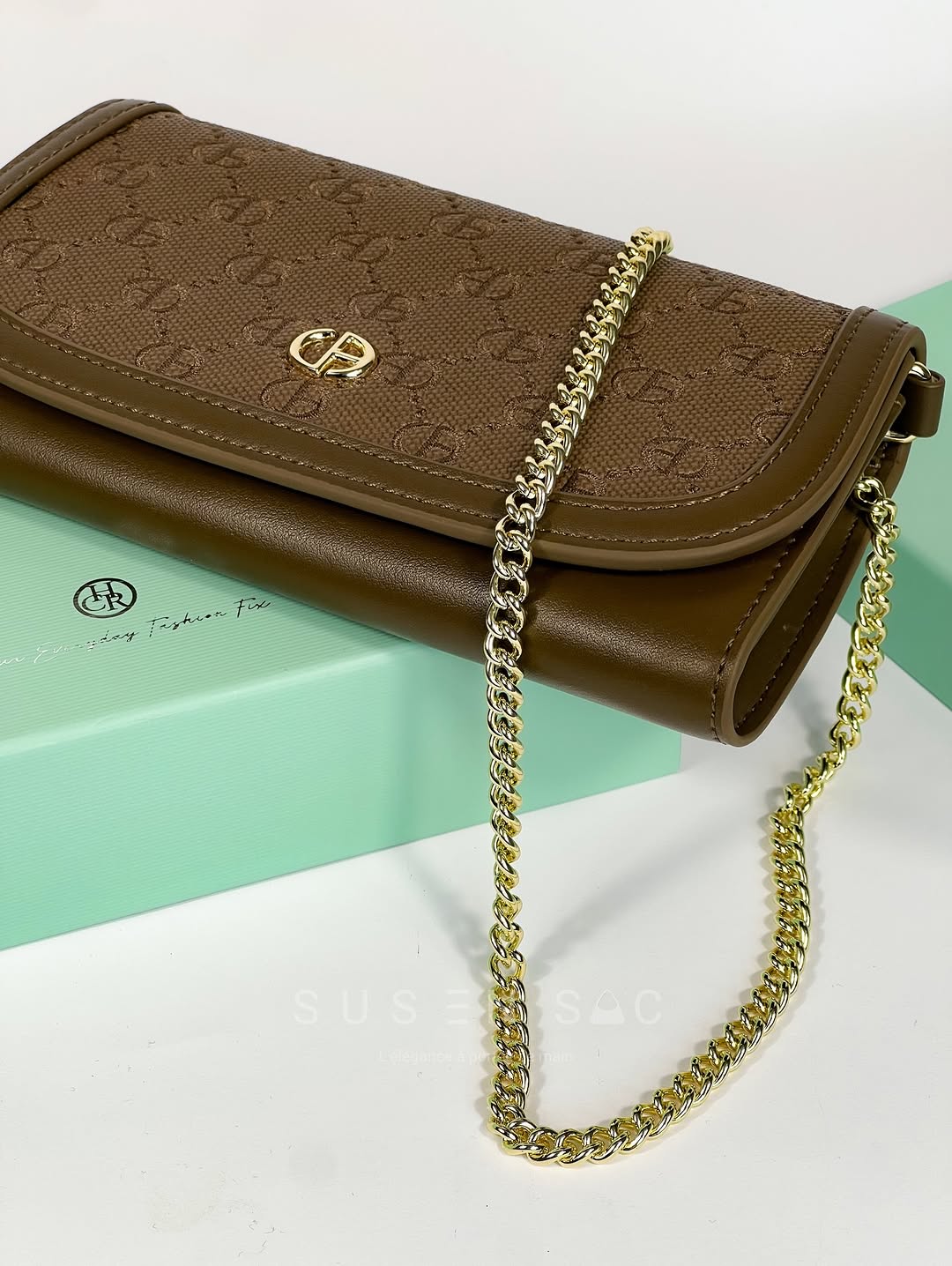 Sac Bandoulière Chrisbella Signature – Chaîne Élégante & Fermoir Raffiné