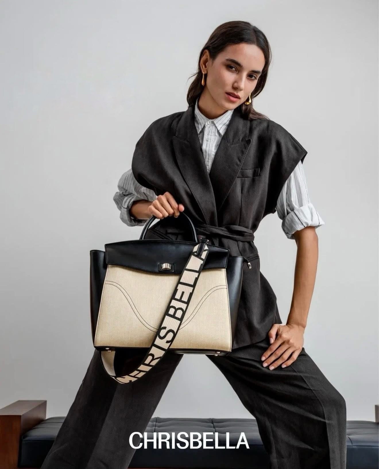 Sac Cabas CHRISBELLA – Élégance Contemporaine & Grande Capacité