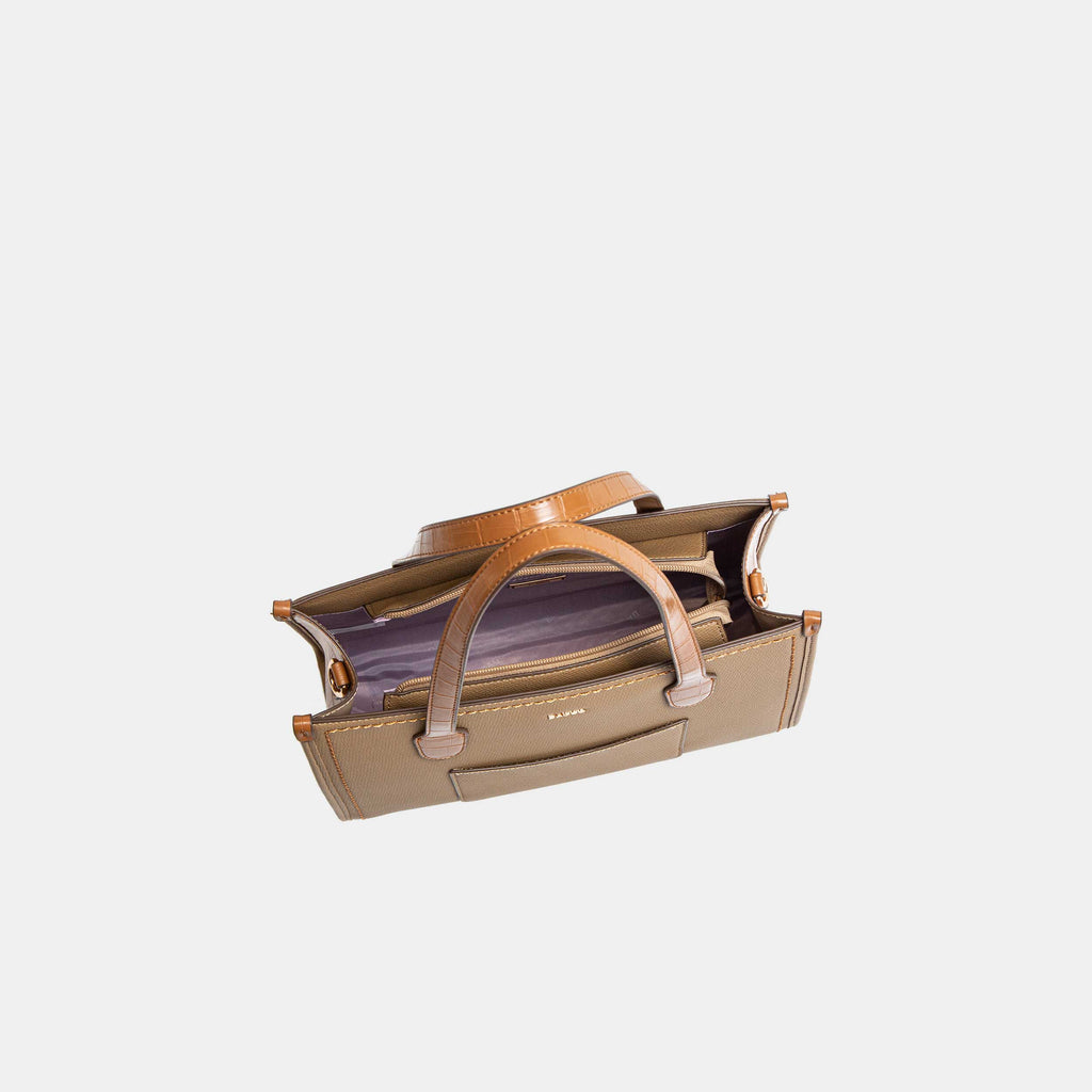 Sac Cabas Structuré avec Accessoires