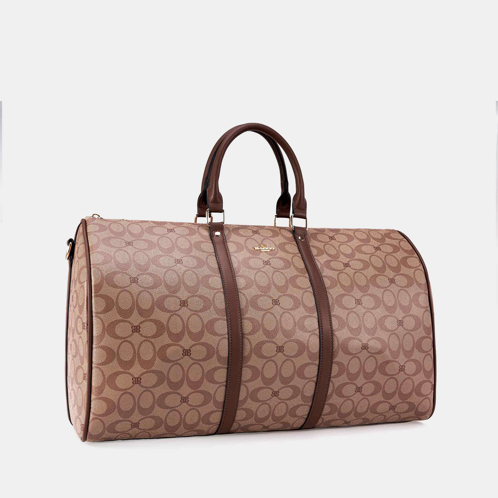 Sac de Voyage Chic à Motif Signature