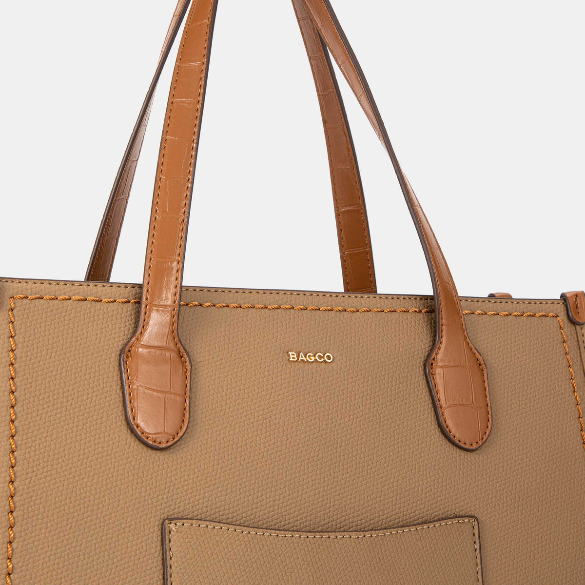 Sac Cabas Structuré avec Accessoires