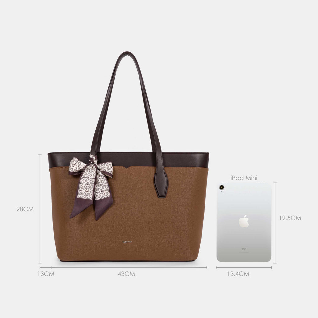 Sac à main BAGCO avec nœud décoratif