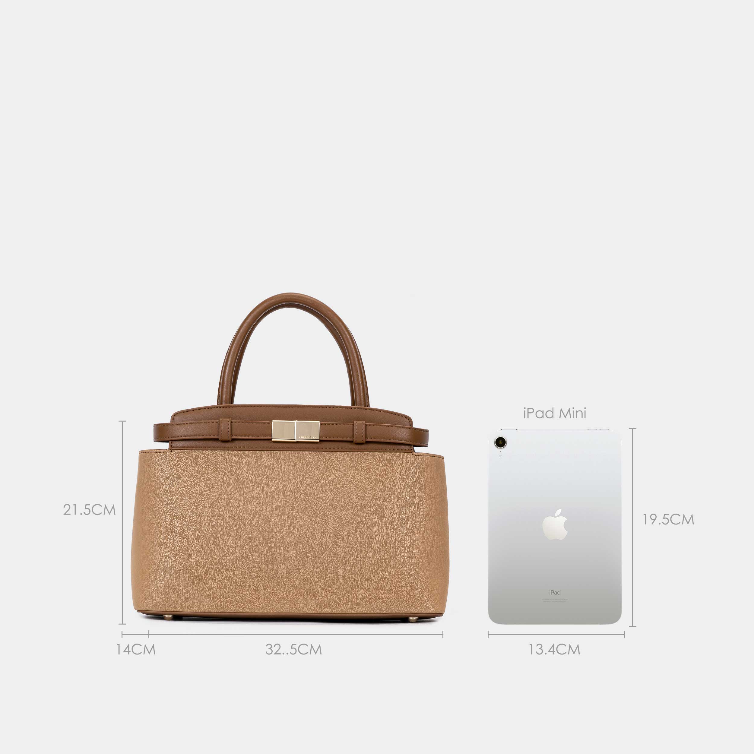 Sac à Main Élégant avec Pochette Assortie