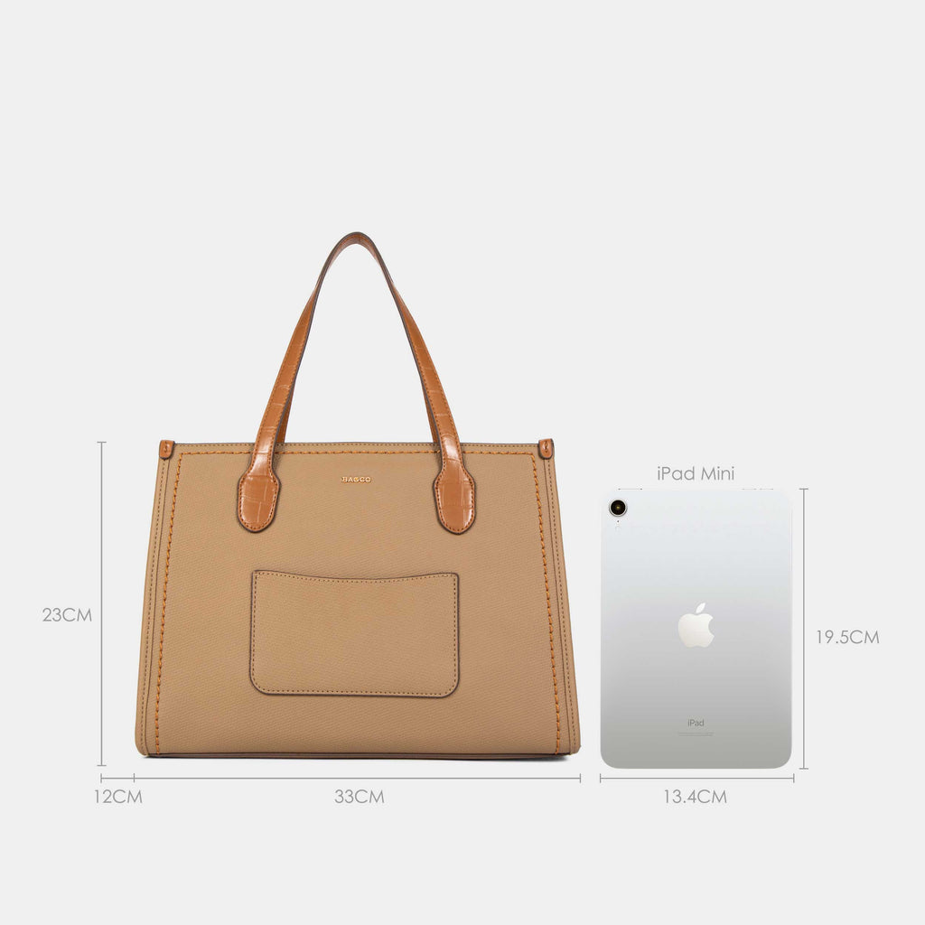 Sac Cabas Structuré avec Accessoires