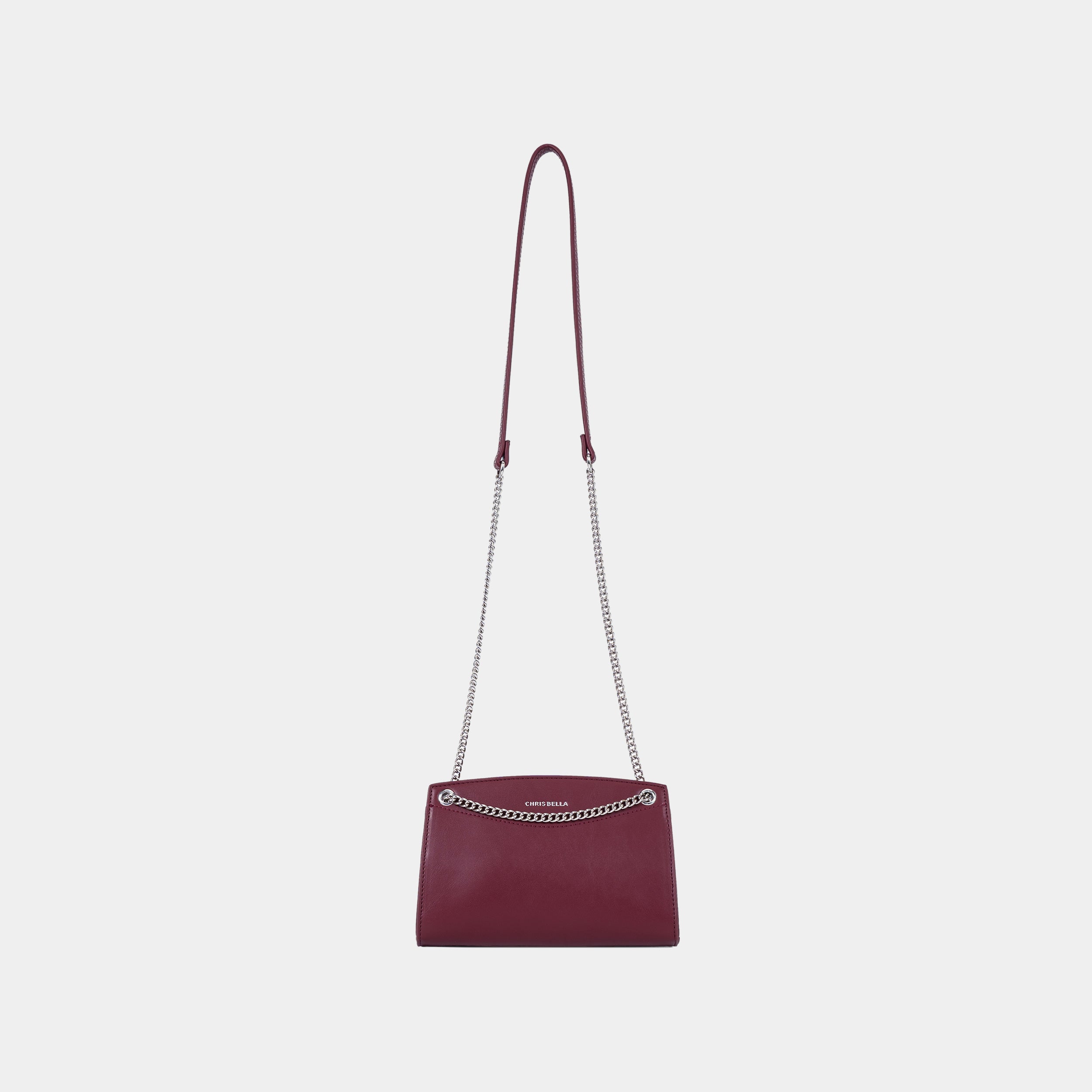 Sac à Main Élégant avec Pochette Chaîne Assortie
