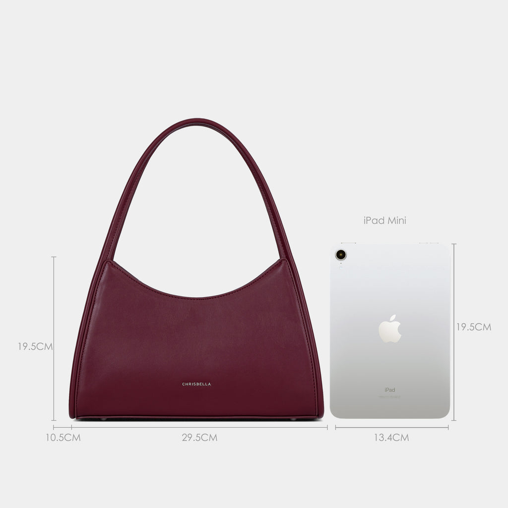 Sac à Main Élégant avec Pochette Chaîne Assortie