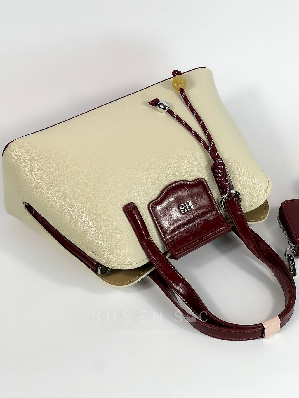 Sac à Main BAGCO Élégance Premium – Design Structuré avec Portefeuille Assorti