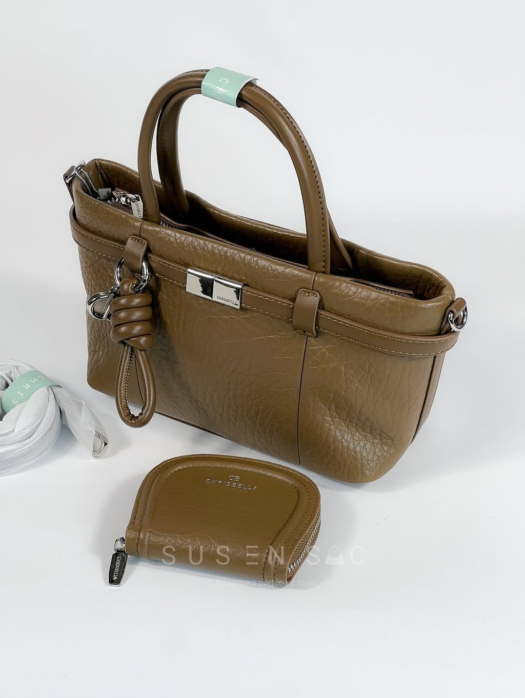 Sac CHRISBELLA – Raffinement Texturé & Élégance Structurée