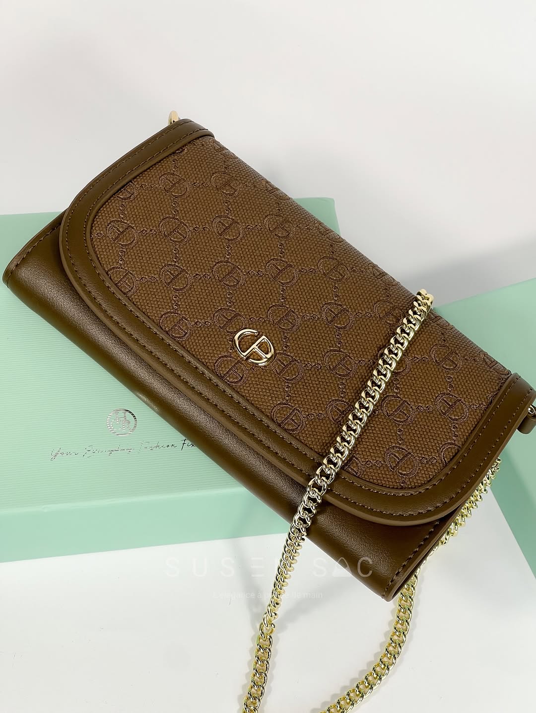 Sac Bandoulière Chrisbella Signature – Chaîne Élégante & Fermoir Raffiné