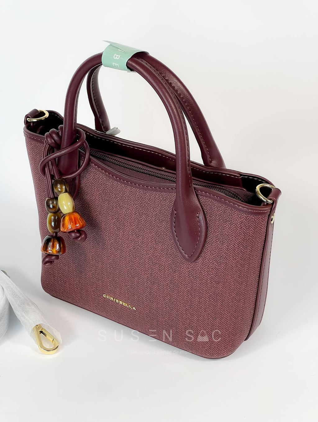 Sac à Main CHRISBELLA – Élégance Structurée & Détails Raffinés (Copie)