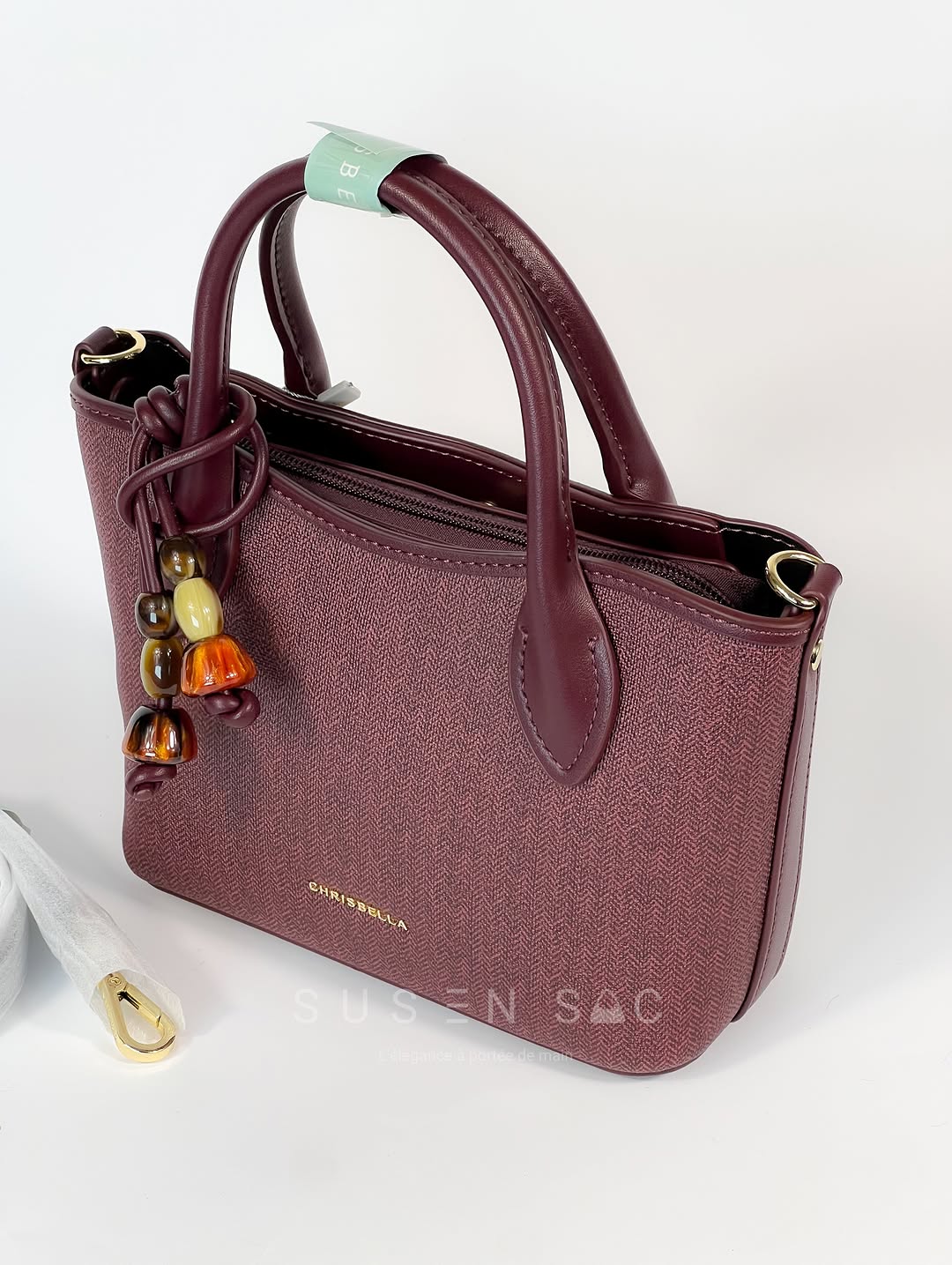 Sac à Main CHRISBELLA – Élégance Structurée & Détails Raffinés (Copie)