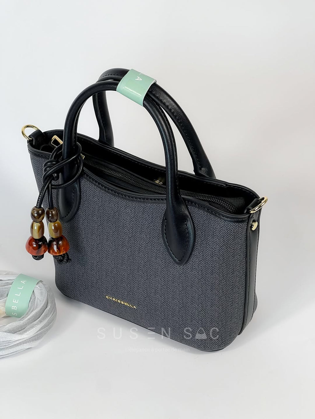 Sac à Main CHRISBELLA – Élégance Structurée & Détails Raffinés