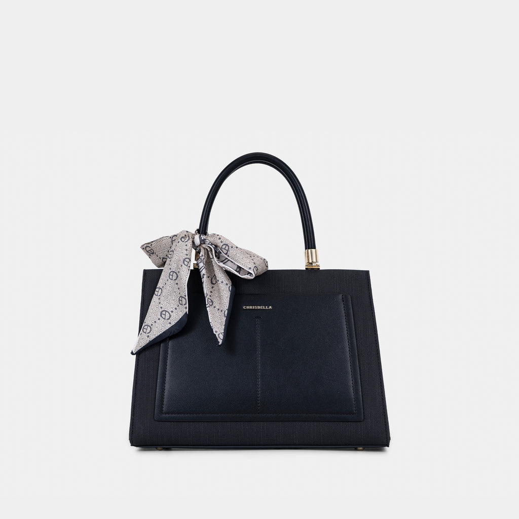 Sac CHRISBELLA – Élégance Structurée & Pochette Assortie