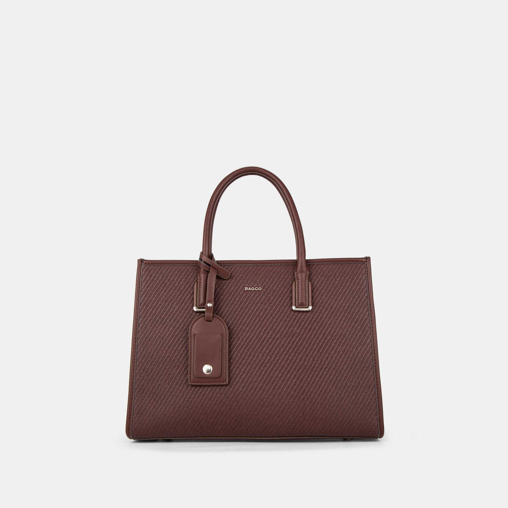Sac à main BAGCO élégant avec pochette assortie