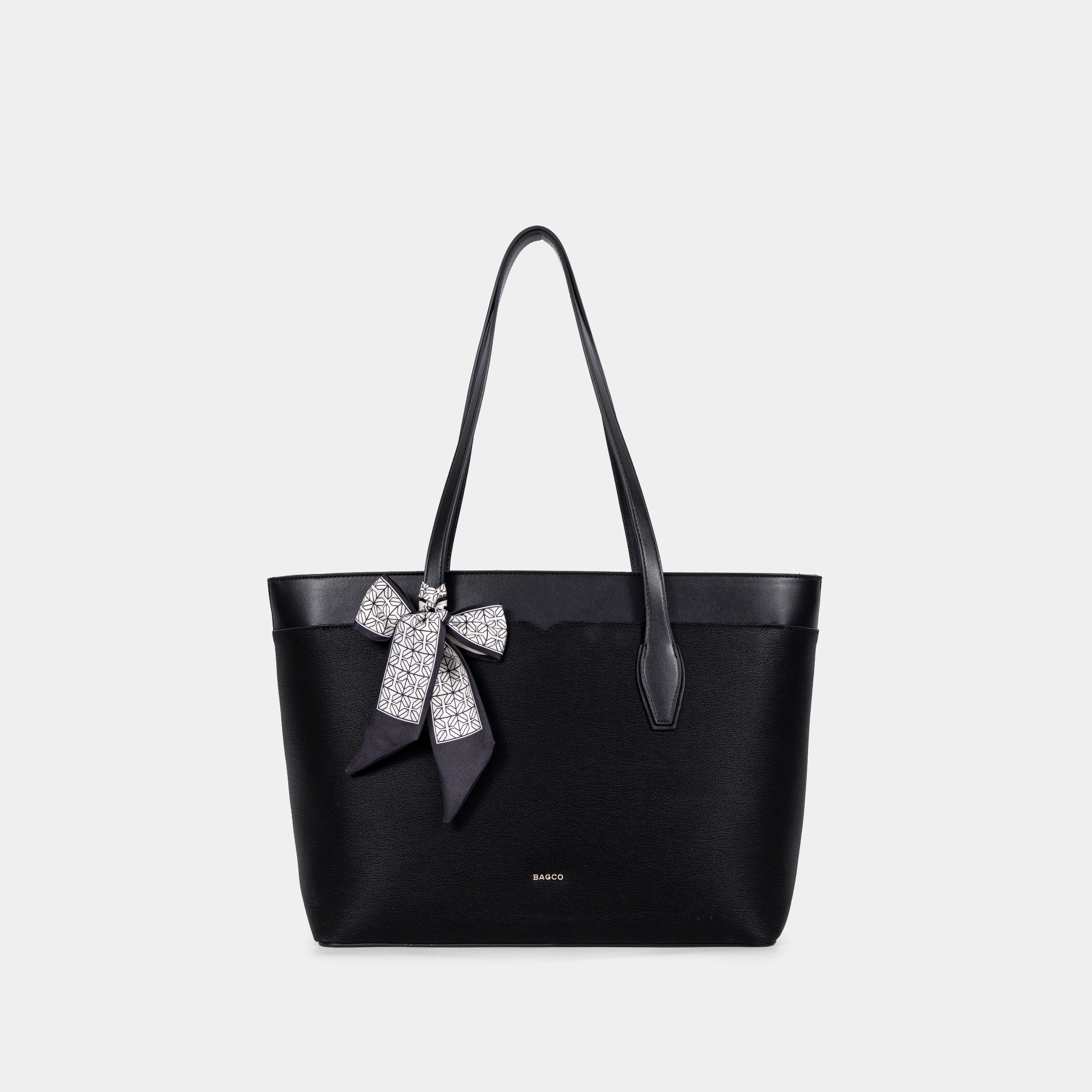 Sac à main BAGCO avec nœud décoratif