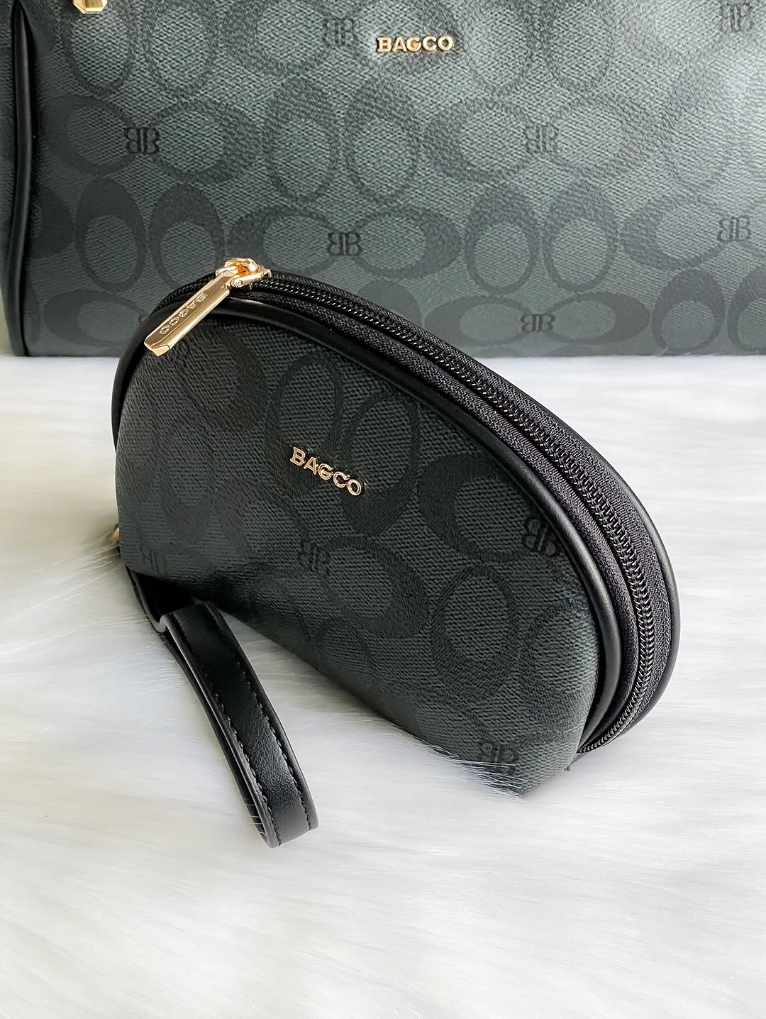 Sac à Main BAGCO 3 Pièces – Grand Sac Cabas + Bandoulière + Pochette Élégante