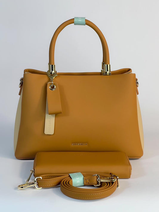 Sac à main Chrisbella avec pochette assortie – Élégance et praticité